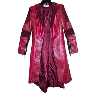 Marvel Scarlet Witch Red Long Jacket, Cosplay – Excellent Condition Size Medium
